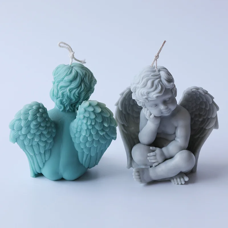 B-1054 Angel cake decorating tools 3D angels candle mold silicone mold silicone mold clay baby
B-1054 Angel cake decorating tools 3D angels candle mold silicone mold silicone mold clay baby
