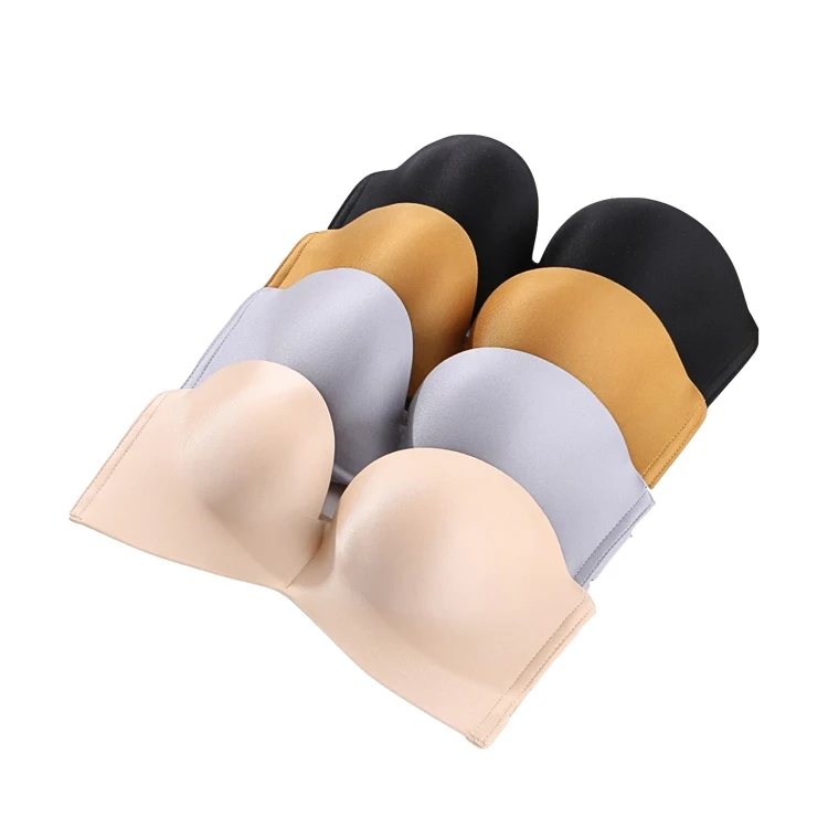 High Quality Seamless Silicone Push Up Invisible Strapless Women Bra, Black, skin color, grey, yellow
High Quality Seamless Silicone Push Up Invisible Strapless Women Bra, Black, skin color, grey, yellow