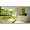 Fashion Laptop Wooden Table Display For Electronic Computer Store/Mobile Phone Shop Design