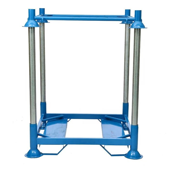 

Heavy duty hot dip galvanized material handling steel warehouse storage stacking support big bag pallet