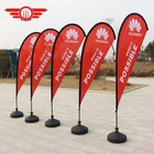 Outdoor Feather Flag Flying Beach Flag Banner Stand