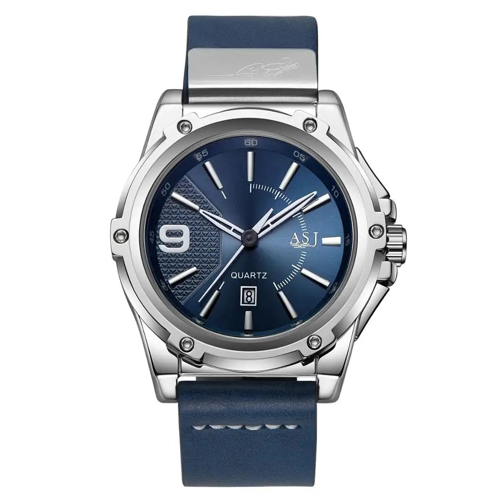 2020 Best Seller Products ASJ Leather Strap Men Sports Watches Auto Date Quartz Wrist Watch for Man Timepieces
2020 Best Seller Products ASJ Leather Strap Men Sports Watches Auto Date Quartz Wrist Watch for Man Timepieces