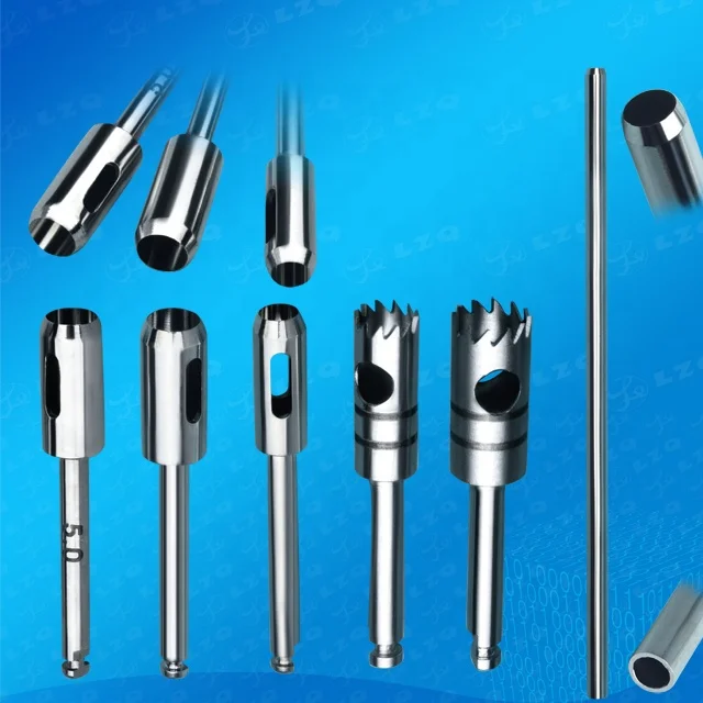 Medical, dental, dentistry and orthopedic Guided Spade Drill