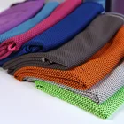 Free sample customized logo as required gym cooling towel and use for long time