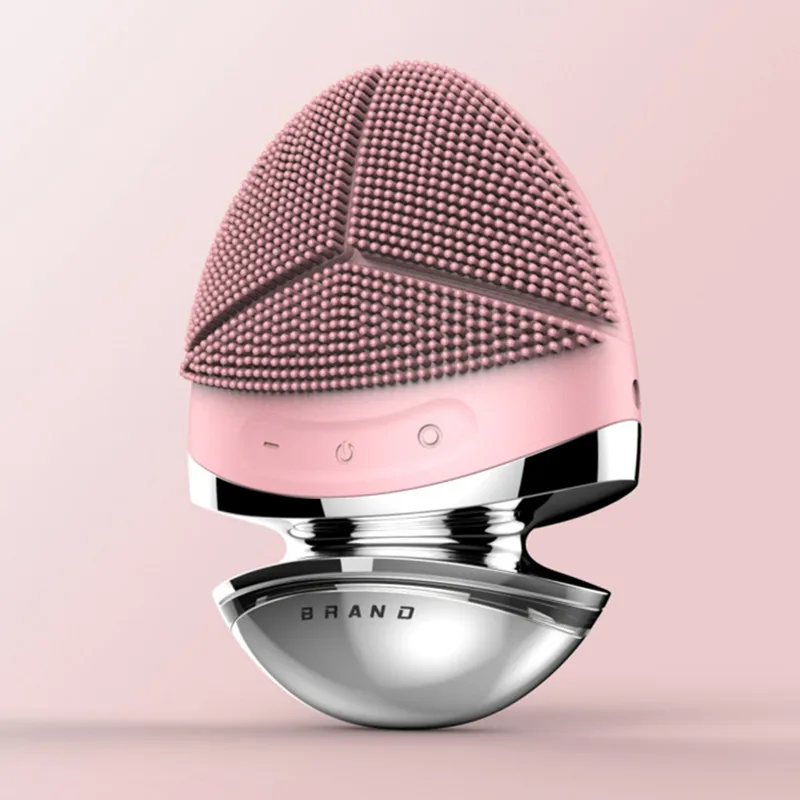 Waterproof Sonic Face Washing Cleanser and Massager Brush facial cleansing brush silicone face massager, Pink/blue/green
Waterproof Sonic Face Washing Cleanser and Massager Brush facial cleansing brush silicone face massager, Pink/blue/green