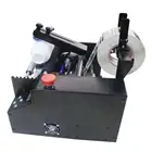 HL-T201 Adhesive Sticker Printed Desktop Small Label Applicator Round Bottle Manual Labeling Machine