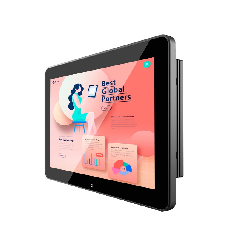 Usingwin Hotcake 10.1 inch wall mounted Rs232 Rj45 android tablet Industrial all in one pc with Android 5.1
Usingwin Hotcake 10.1 inch wall mounted Rs232 Rj45 android tablet Industrial all in one pc with Android 5.1