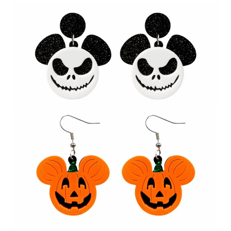 Halloween jewelry terrorist funny spooky ghost devil pumpkin mouse head dangling earrings
Halloween jewelry terrorist funny spooky ghost devil pumpkin mouse head dangling earrings