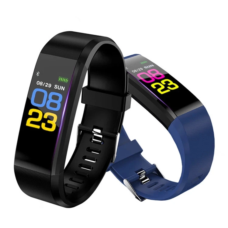 115 PLUS Smart Watch Heart Rate Blood Pressure Fitness Sport Watch GPS Tracker Smartwatch, Black, green, red, blue, purple
115 PLUS Smart Watch Heart Rate Blood Pressure Fitness Sport Watch GPS Tracker Smartwatch, Black, green, red, blue, purple