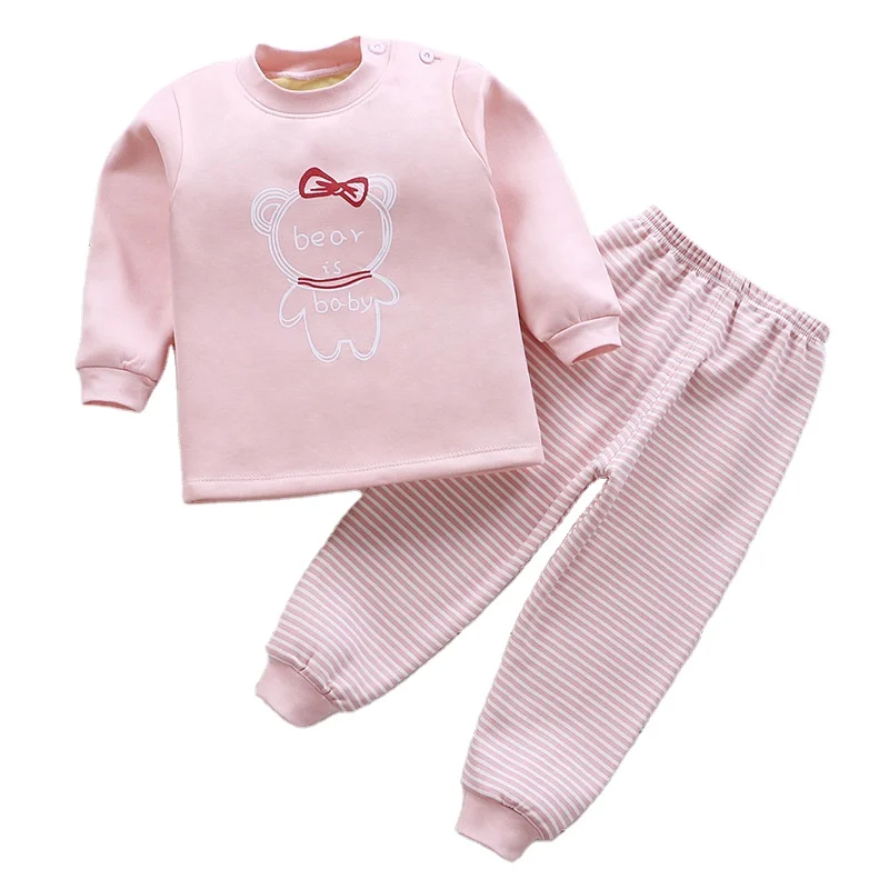 Children's thermal underwear set plus velvet thickening boys and girls baby winter children's clothing
Children's thermal underwear set plus velvet thickening boys and girls baby winter children's clothing
