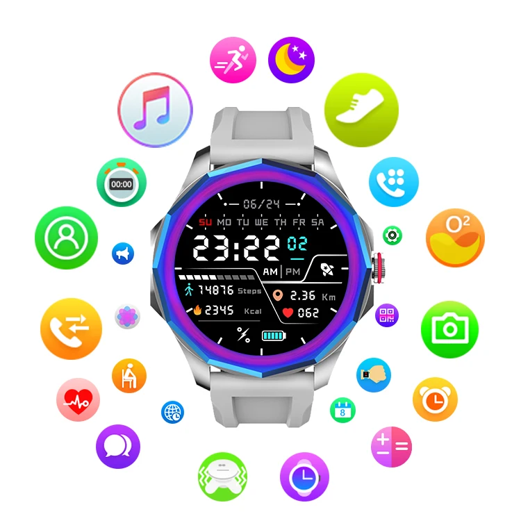 New arrival 1.39 Inch Screen Reloj Heart Rate sport intelligent full screen touch phone call sleep sport stylish smart watches
New arrival 1.39 Inch Screen Reloj Heart Rate sport intelligent full screen touch phone call sleep sport stylish smart watches