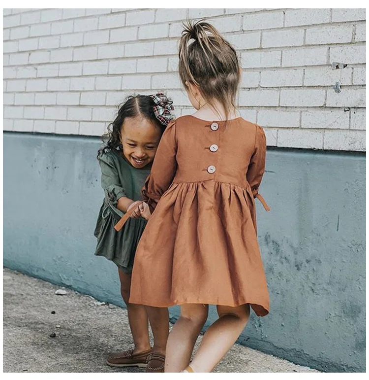 2020 new Hot sell 1-4T Summer baby girl solid brown dress baby bow half sleeve pleated dress
2020 new Hot sell 1-4T Summer baby girl solid brown dress baby bow half sleeve pleated dress