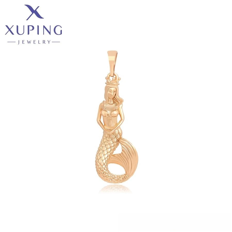 A00904243 xuping jewelry New elegant and unique mermaid pendant women personality creative luxury 18K gold color elegant pendant
A00904243 xuping jewelry New elegant and unique mermaid pendant women personality creative luxury 18K gold color elegant pendant