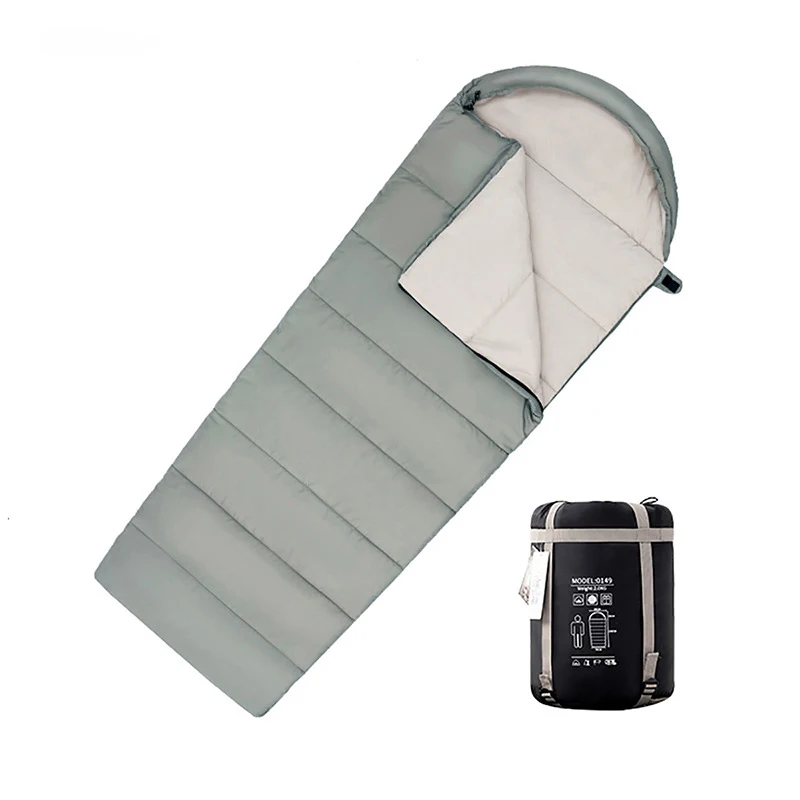 Windproof Warm Envelope Sleeping Bag Adult 4seasons Down Cotton Sleeping Bag for Camping Outdoor
Windproof Warm Envelope Sleeping Bag Adult 4seasons Down Cotton Sleeping Bag for Camping Outdoor