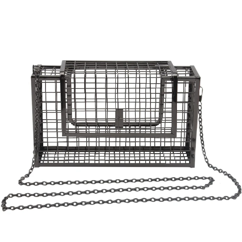 High Quality Hollow Crossbody Bags Handbags Women Colors Evening Bags Party Metal Cage Purse, As pictures
High Quality Hollow Crossbody Bags Handbags Women Colors Evening Bags Party Metal Cage Purse, As pictures
