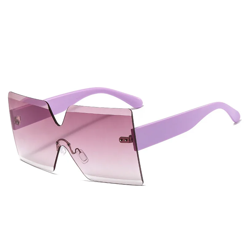2022 Hot selling Rimles Frame Square Oversized Sunglasses Candy Color Transparent Glasses Oversized Square Sunglasses for Women
2022 Hot selling Rimles Frame Square Oversized Sunglasses Candy Color Transparent Glasses Oversized Square Sunglasses for Women