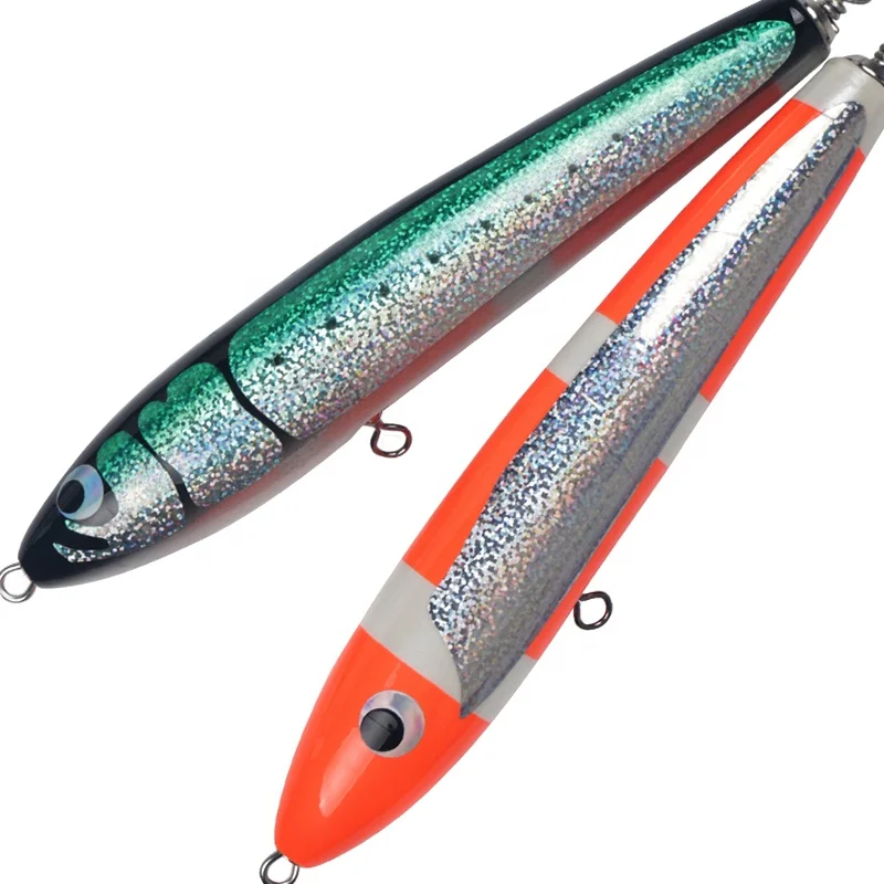 120g/22cm Wholesale Hand Made Fishing Stick Bait Wooden Pencil Lure Top Water Floating Fishing Lures, A b
120g/22cm Wholesale Hand Made Fishing Stick Bait Wooden Pencil Lure Top Water Floating Fishing Lures, A b