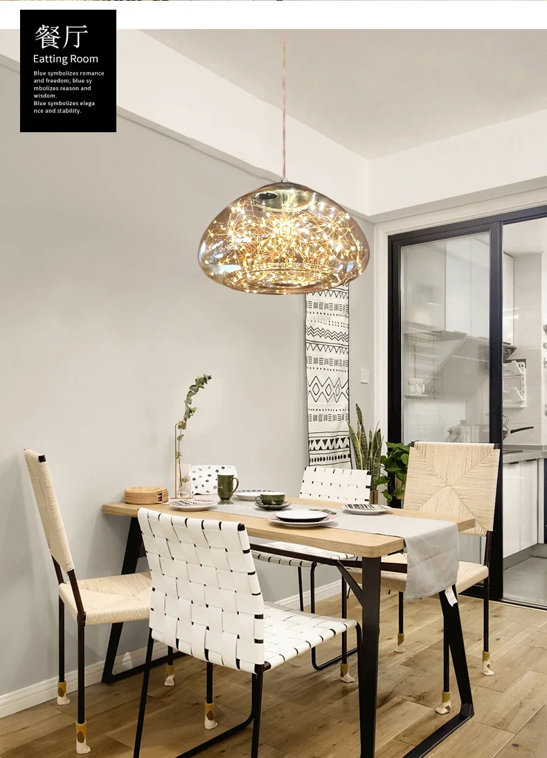 Artdecolite Interior decoration fixtures star light pendant lamp modern led chandelier