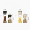 Factory Sales Premium Quality Kitchen Perfect Gadget Stainless Steel & Glass Pepper Mill
