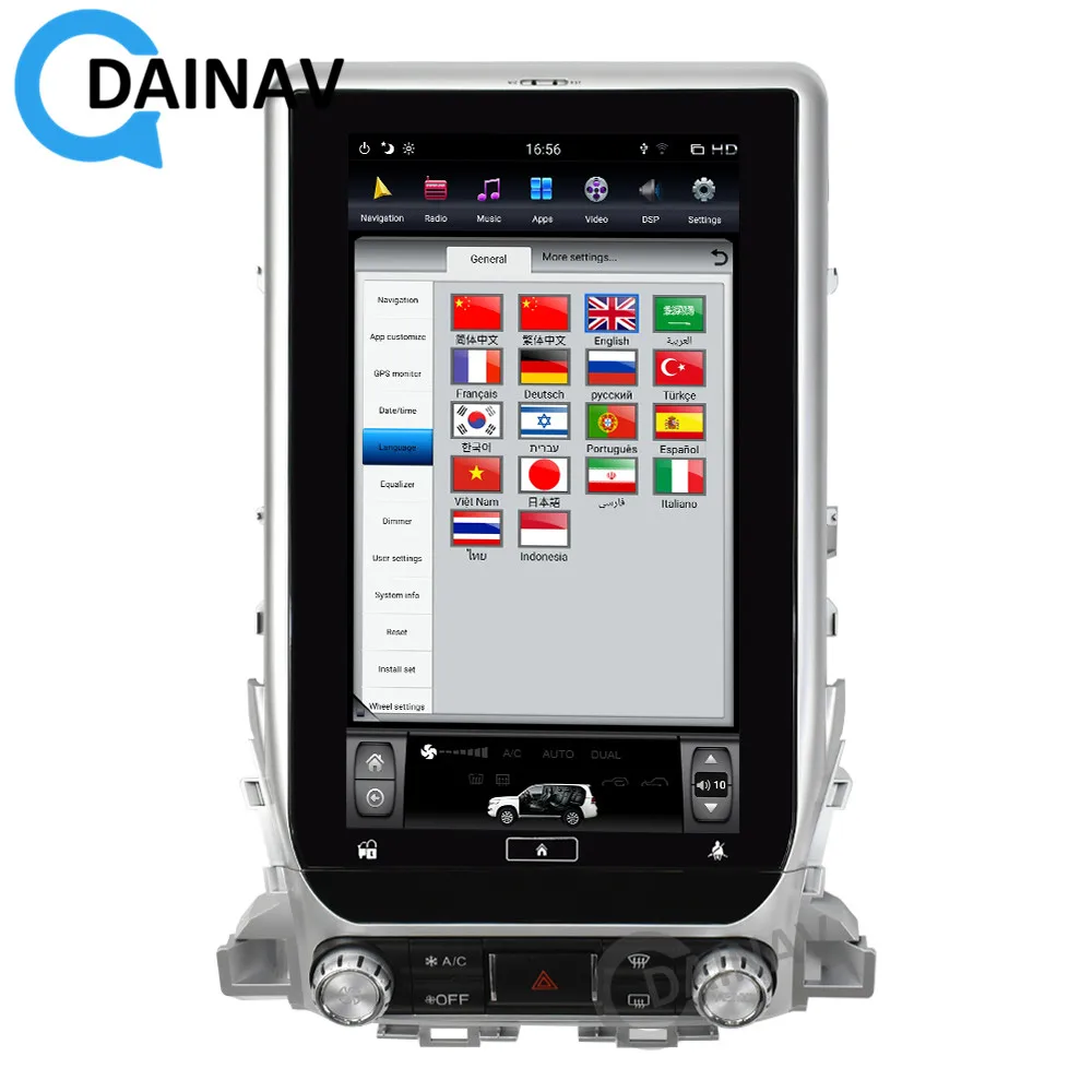 Android car autoradio multimedia player FOR Toyota Land Cruiser LC200 2018 car GPS navigation stereo radio player
Android car autoradio multimedia player FOR Toyota Land Cruiser LC200 2018 car GPS navigation stereo radio player