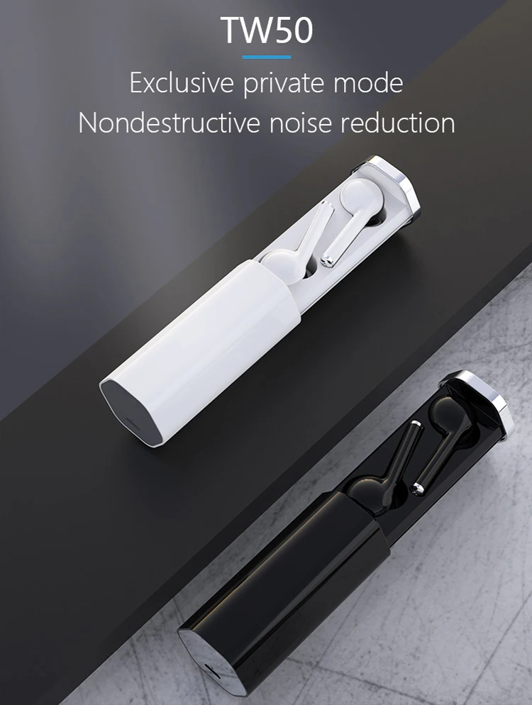 Amazon Hot Selling Tws Earbuds for airport Manufacturing Mono Headset Tw50 40 Bluetooth Headphone Wireless Earphone With Mic - ANKUX.COM