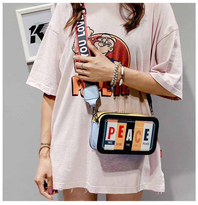 2021 New Fashion Ladies Rectangle PU Leather Wide Strap Cute European and American Shoulder Camera Bag For Women, Customized color
2021 New Fashion Ladies Rectangle PU Leather Wide Strap Cute European and American Shoulder Camera Bag For Women, Customized color