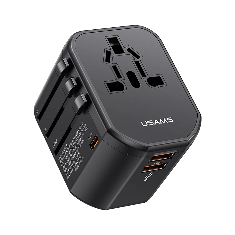 USAMS CC179 Multifunctional 20W Dual USB UK US EU Plug fast charging travel adapter usb wall charger
USAMS CC179 Multifunctional 20W Dual USB UK US EU Plug fast charging travel adapter usb wall charger