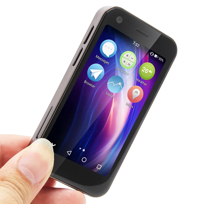 Mini XS12 3.0Inch Screen Android 4G LTE Small Cell Phone Mobile Phone Techno, Multi color
Mini XS12 3.0Inch Screen Android 4G LTE Small Cell Phone Mobile Phone Techno, Multi color