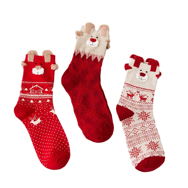 2021 Winter Funny Cute Animal Socks Women Bulk Custom Cotton Socks Fashion Holiday Christmas Stocking
2021 Winter Funny Cute Animal Socks Women Bulk Custom Cotton Socks Fashion Holiday Christmas Stocking