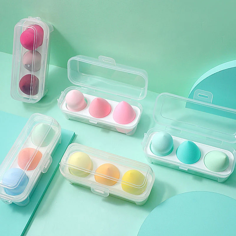 MOQ 50 Box Custom Logo 4pcs/3pcs Makeup Sponge Set Cosmetic Puff Foundation Powder Concealer Cream Soft Sponges, As picture
MOQ 50 Box Custom Logo 4pcs/3pcs Makeup Sponge Set Cosmetic Puff Foundation Powder Concealer Cream Soft Sponges, As picture