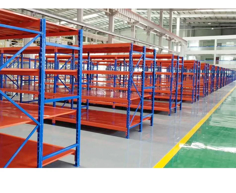 Empresas de estanterías de almacén proveedor de estantes de almacenamiento de almacén de acero de fábrica de estantes de alta resistencia industrial de 500 kg