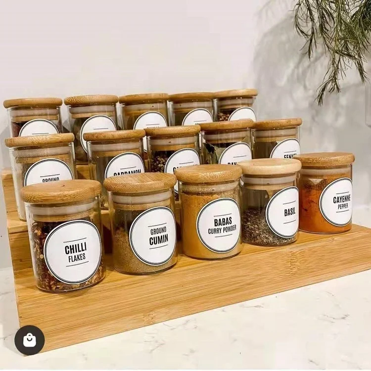 kitchen Storage glass jar with bamboo wood lid Glass container with lid, Transparent
kitchen Storage glass jar with bamboo wood lid Glass container with lid, Transparent