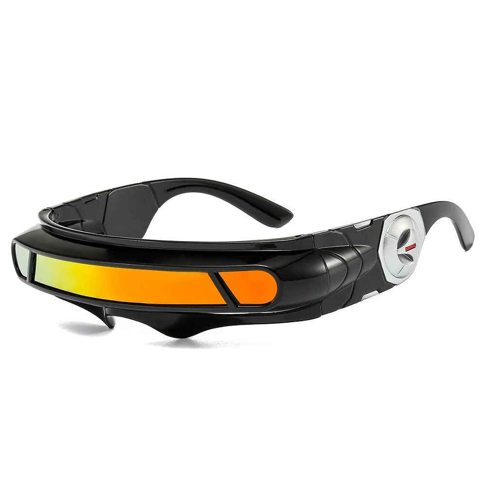 Super Cool Futuristic Cyclops Shield Slim Polarized Colored Mirror Mono Lens Wrap Sunglasses 
Super Cool Futuristic Cyclops Shield Slim Polarized Colored Mirror Mono Lens Wrap Sunglasses