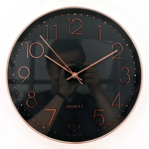 Fashional 3D Numbers Round Modern Rose Gold Non-ticking Custom Plastic Quartz Clock Wall Home Decor
Fashional 3D Numbers Round Modern Rose Gold Non-ticking Custom Plastic Quartz Clock Wall Home Decor