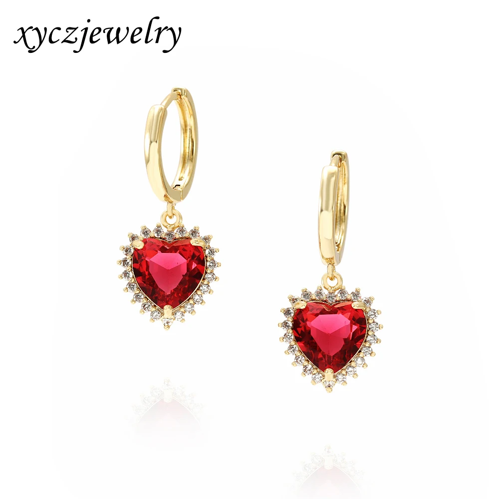 Xingyu jewelry romantic heart earrings women gold plated drop earrings aretes-fashion-jewelry, White
Xingyu jewelry romantic heart earrings women gold plated drop earrings aretes-fashion-jewelry, White
