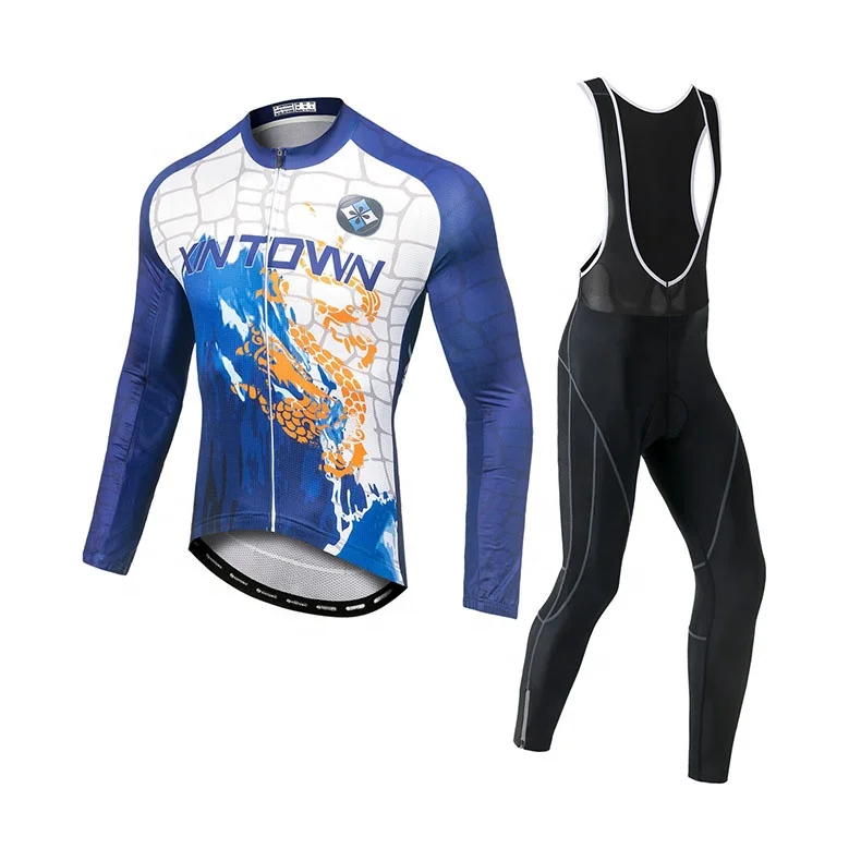 new pattern men breathable bicycle bib wear spring bike long sleeve suit fashion cycling bib set, Blue
new pattern men breathable bicycle bib wear spring bike long sleeve suit fashion cycling bib set, Blue