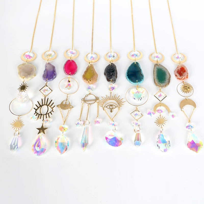 natural spiritual products suncatcher crystal pendant car pendant wind-bell decoration
natural spiritual products suncatcher crystal pendant car pendant wind-bell decoration