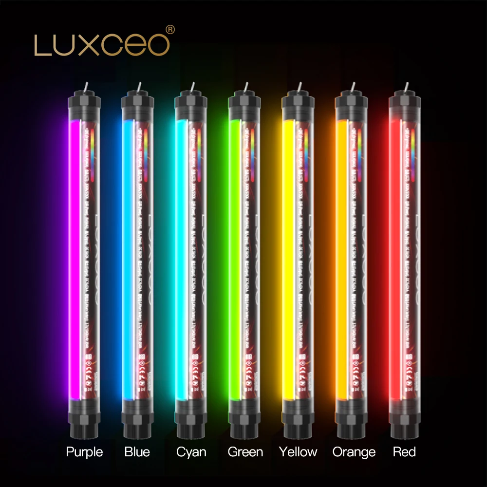 LUXCEO P7RGB Handheld Portable Rechargeable Waterproof Remote Control LED RGB Tube Photography Light Wand, Black
LUXCEO P7RGB Handheld Portable Rechargeable Waterproof Remote Control LED RGB Tube Photography Light Wand, Black