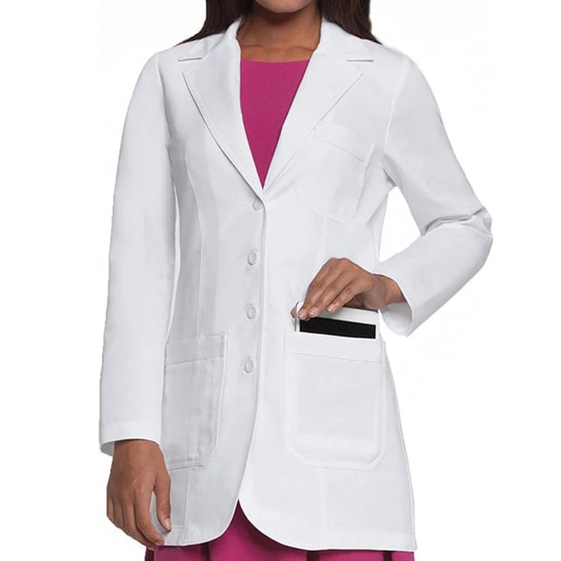 Antistatic in stock fast delivery doctors and nurses white lab coat for women, Customized
Antistatic in stock fast delivery doctors and nurses white lab coat for women, Customized