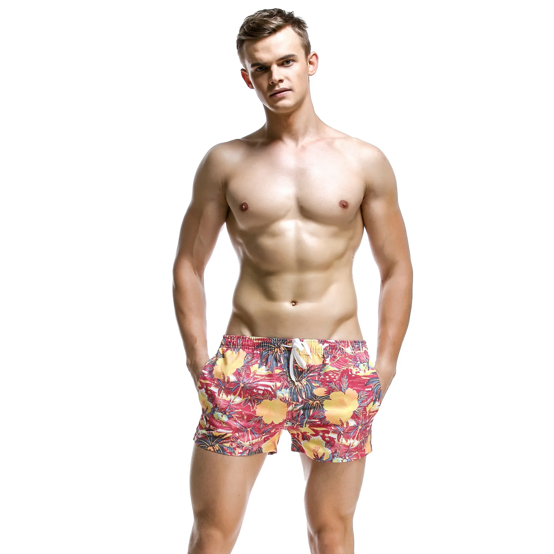 Floral Print Wholesale Boy's Beach Board Shorts Mens Sports Swimming Trunks, As customized
Floral Print Wholesale Boy's Beach Board Shorts Mens Sports Swimming Trunks, As customized