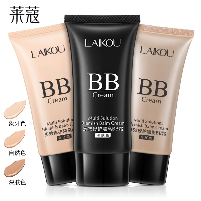 Lai Kou Genuine BB Cream Isolation Lasting Moisturizing Brighten Skin Concealer Makeup