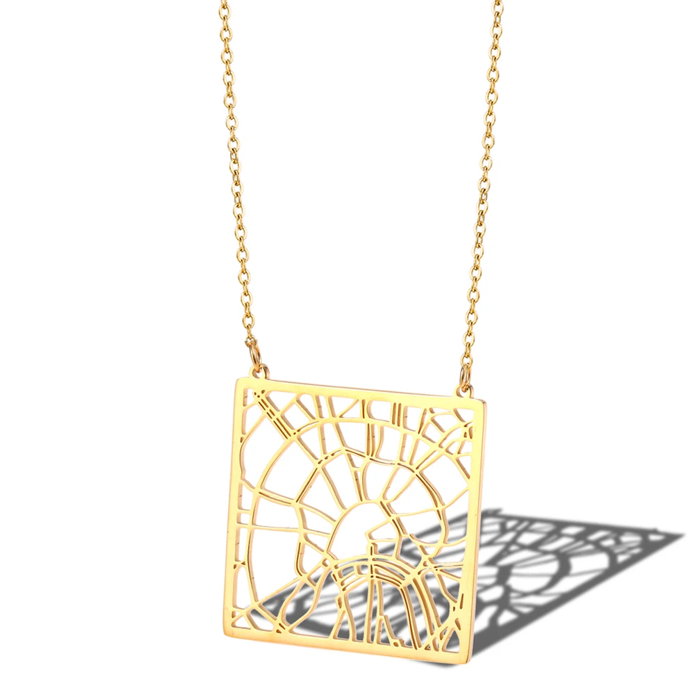 Map Series Jewelry Stainless Steel Gold Plated Russia Moscow Hollow Country Map Necklace For Women
Map Series Jewelry Stainless Steel Gold Plated Russia Moscow Hollow Country Map Necklace For Women