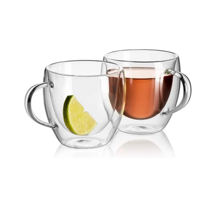 Espresso Coffee Insulated Glass Cup For Drinking 80ml Double Wall Glass Coffee Mug With Handle, Transparent
Espresso Coffee Insulated Glass Cup For Drinking 80ml Double Wall Glass Coffee Mug With Handle, Transparent