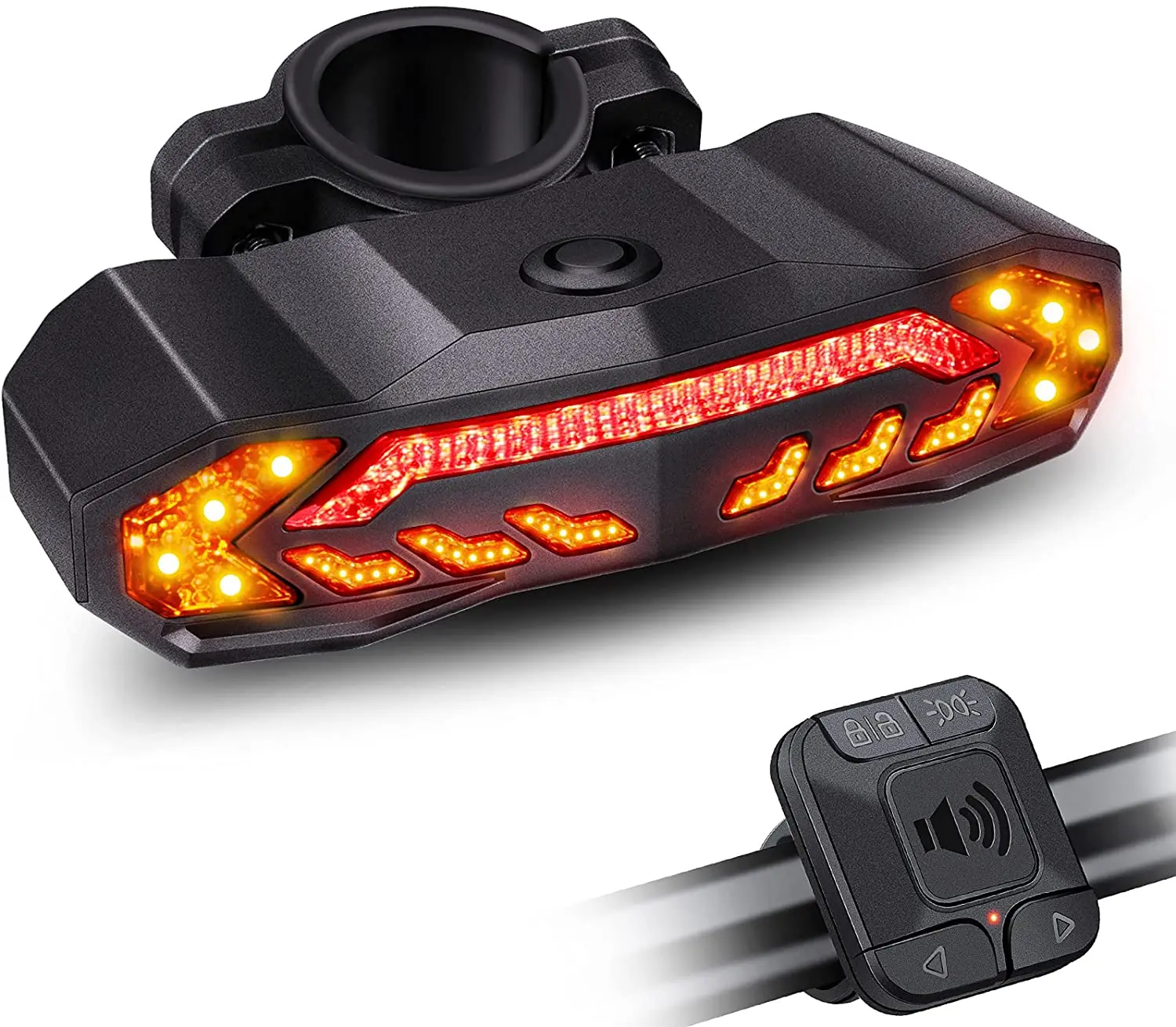 Vibration Sensor Brake Bicycle Tail Light 2000mah USB Rechargeable Waterproof Smart Bicycle Turn Signal Light Bike Led Light
Vibration Sensor Brake Bicycle Tail Light 2000mah USB Rechargeable Waterproof Smart Bicycle Turn Signal Light Bike Led Light