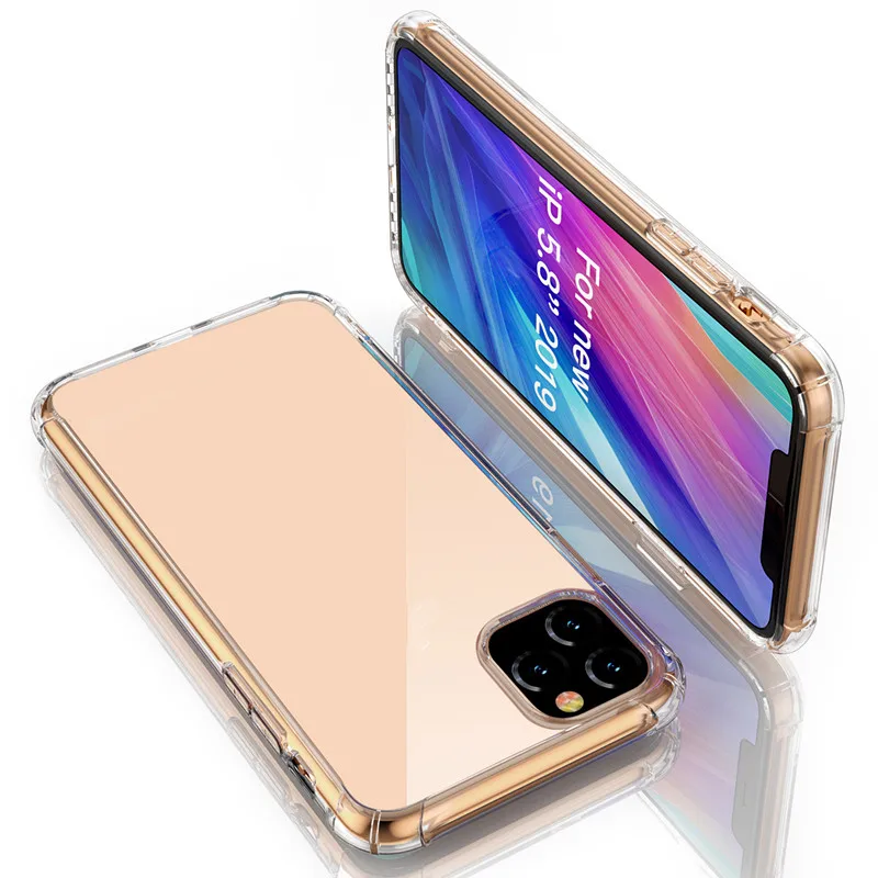 Funda Transparente De Tpu Para Teléfono Móvil Iphone Carcasa Completa A