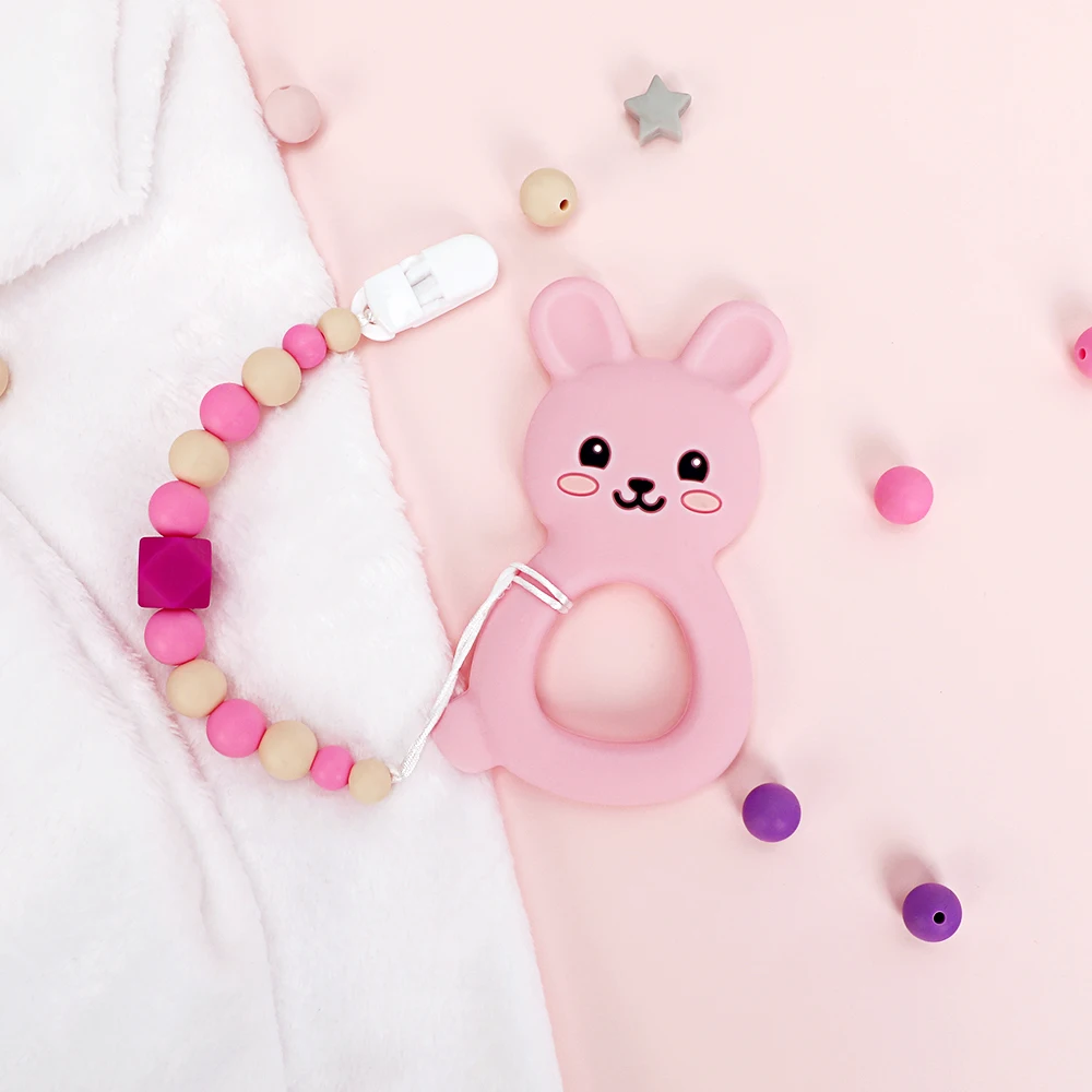 Pacifier Chain Holder Baby Teether Dummy Clip Silicone Pacifier Holder Chain, Picture
Pacifier Chain Holder Baby Teether Dummy Clip Silicone Pacifier Holder Chain, Picture