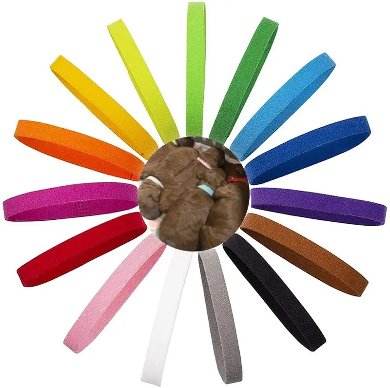 Wholesale Whelp Puppy Collars, Soft Puppy ID Collars, Adjustable Litter Identification Bands for Newborn Solid COLLARS 50 Pack
Wholesale Whelp Puppy Collars, Soft Puppy ID Collars, Adjustable Litter Identification Bands for Newborn Solid COLLARS 50 Pack