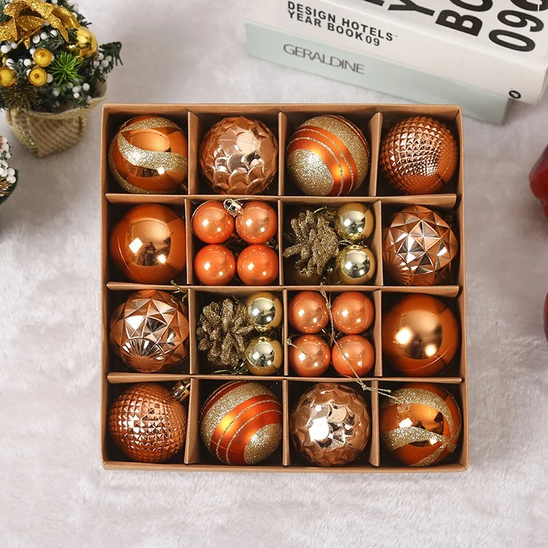 Wholesale Christmas ball set Christmas gift 6cm painted ball Christmas tree ornament pendant
Wholesale Christmas ball set Christmas gift 6cm painted ball Christmas tree ornament pendant