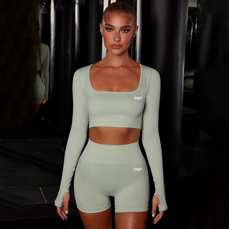Best Selling Women High Waist Pants And Sports Top Sexy Breathable Gym Wear Set Seamless Yoga 3 Pieces Suit, As picture
Best Selling Women High Waist Pants And Sports Top Sexy Breathable Gym Wear Set Seamless Yoga 3 Pieces Suit, As picture