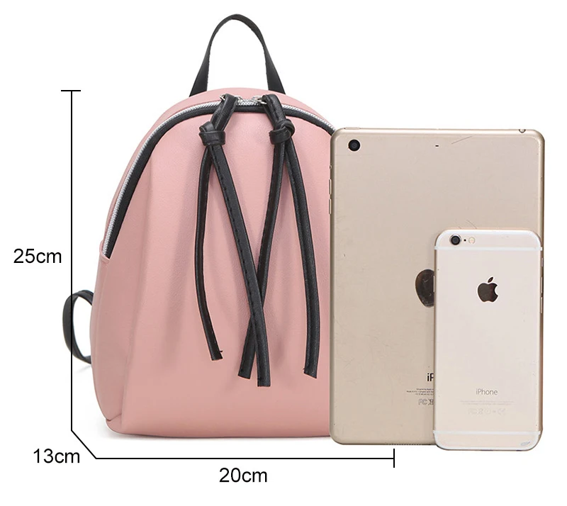 product-GF bags-mochilas 2020 Newest Fashion Lady Small Backpack Women Leather Shoulder Bag Girls Sc-1